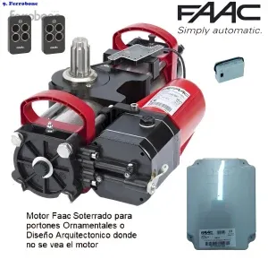 9 - Faac Soterrado S800